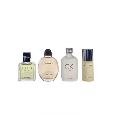 Calvin Klein CK Men 4-Piece Set Mini (Etetnity/Obsessed/One/Escape) - image 1